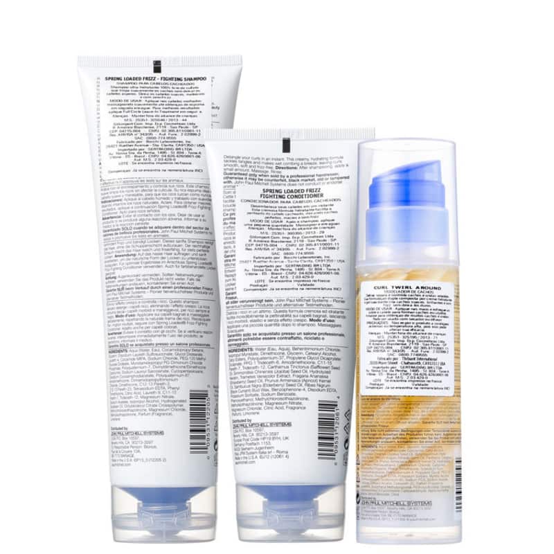 Kit Paul Mitchell Curls Spring Loaded Twirl (3 Produtos)