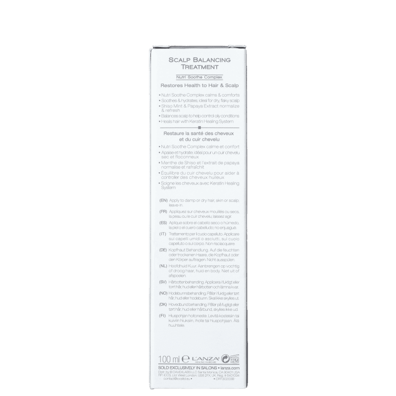 L'Anza Healing Remedy Scalp Balancing - Tratamento Hidratante 100ml
