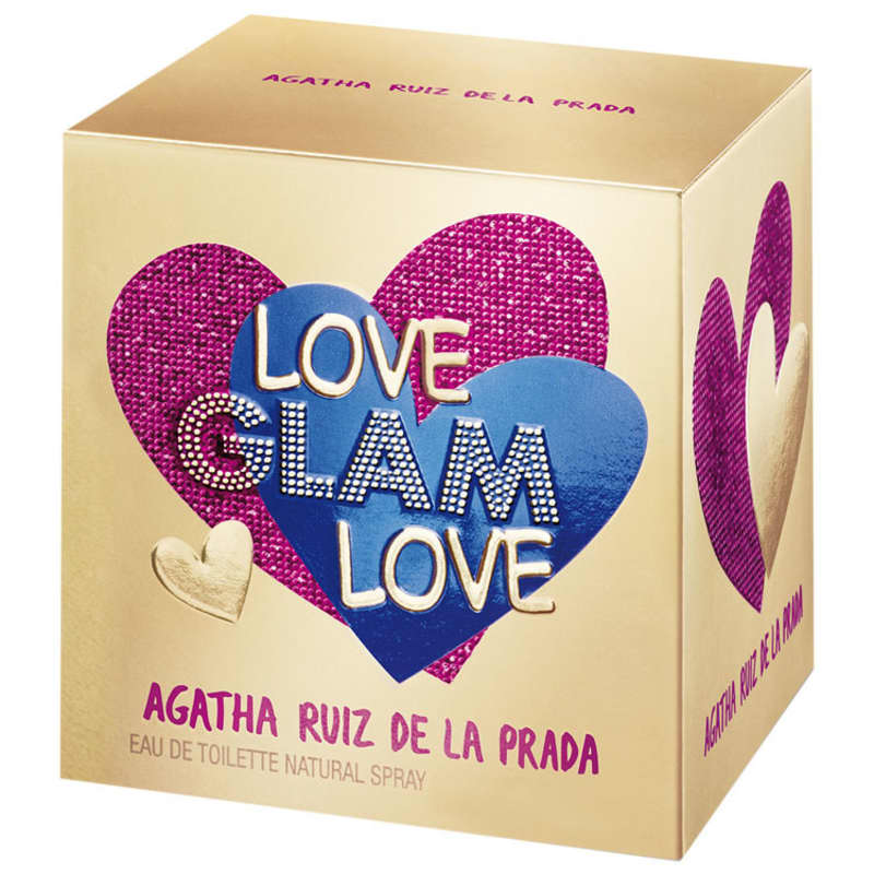 Love Glam Love Agatha Ruiz de La Prada Eau de Toilette - Perfume Feminino 80ml
