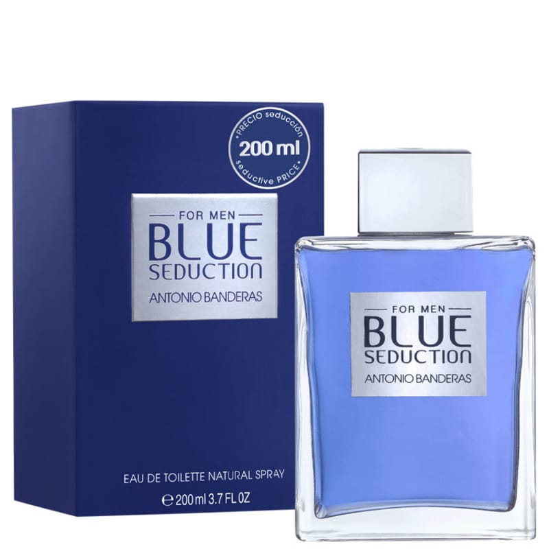 Blue Seduction Antonio Banderas Eau de Toilette - Perfume Masculino 200ml