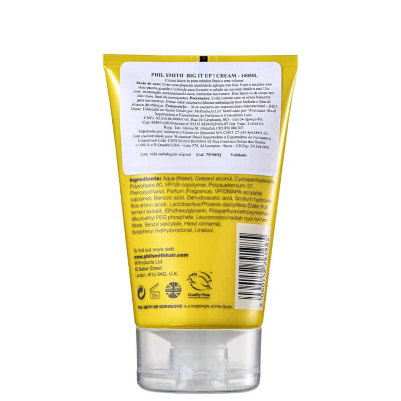 Phil Smith Big It Up! - Creme de Volume 100ml