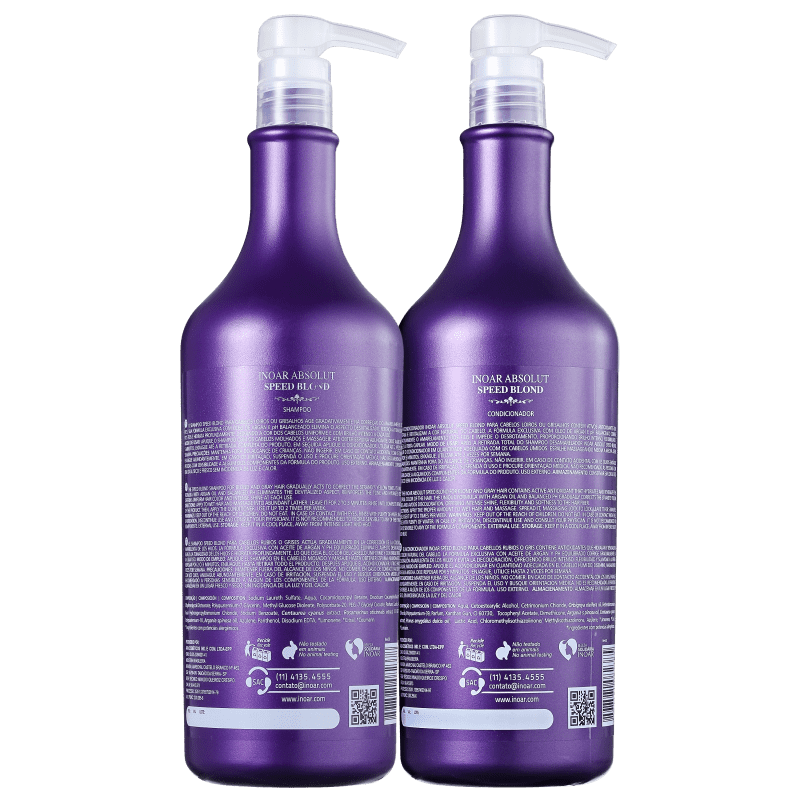 Kit Absolut Speed Blond Duo 1000ml
