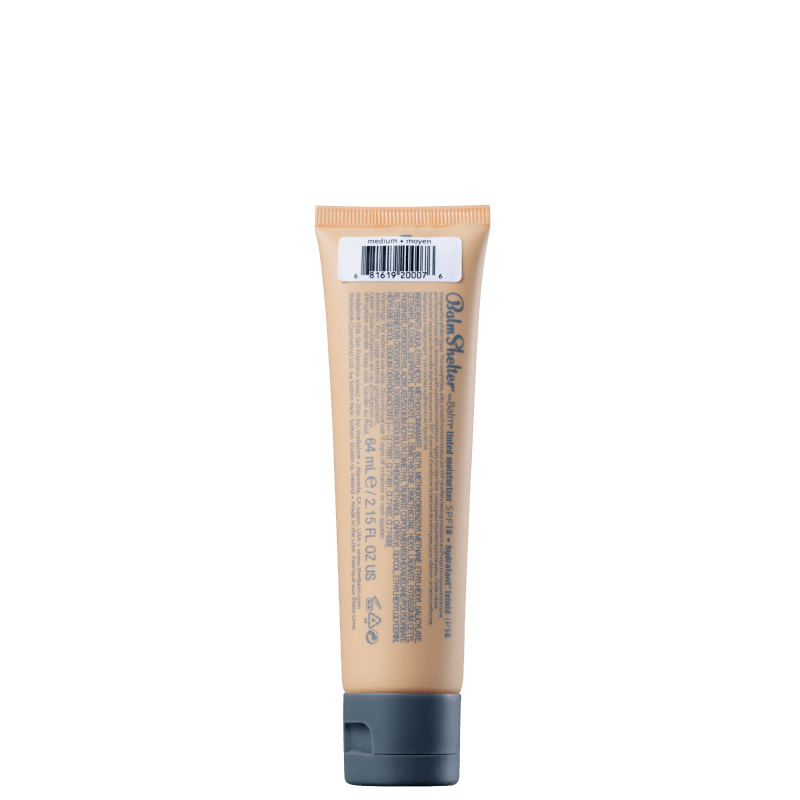 the Balm Balmshelter Medium FPS 18 - Hidratante com Cor 64g