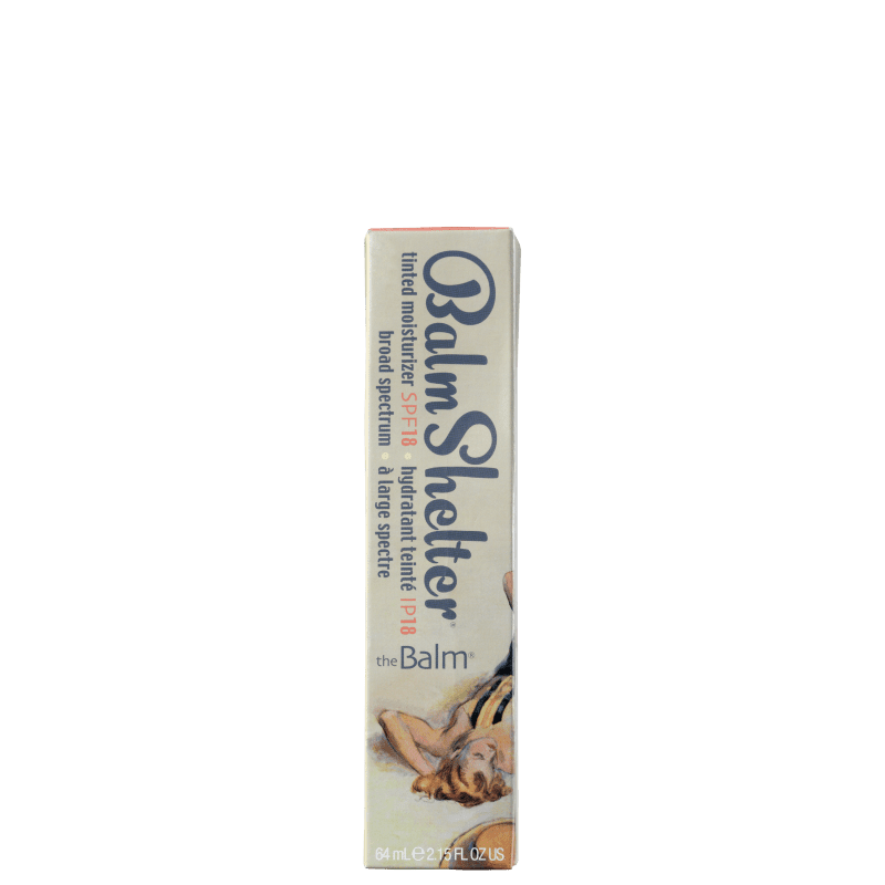 the Balm Balmshelter Medium FPS 18 - Hidratante com Cor 64g