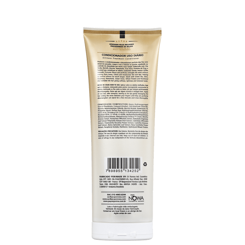 Jacques Janine Professionnel Uso Diário Cabelos Oleosos - Condicionador 240ml