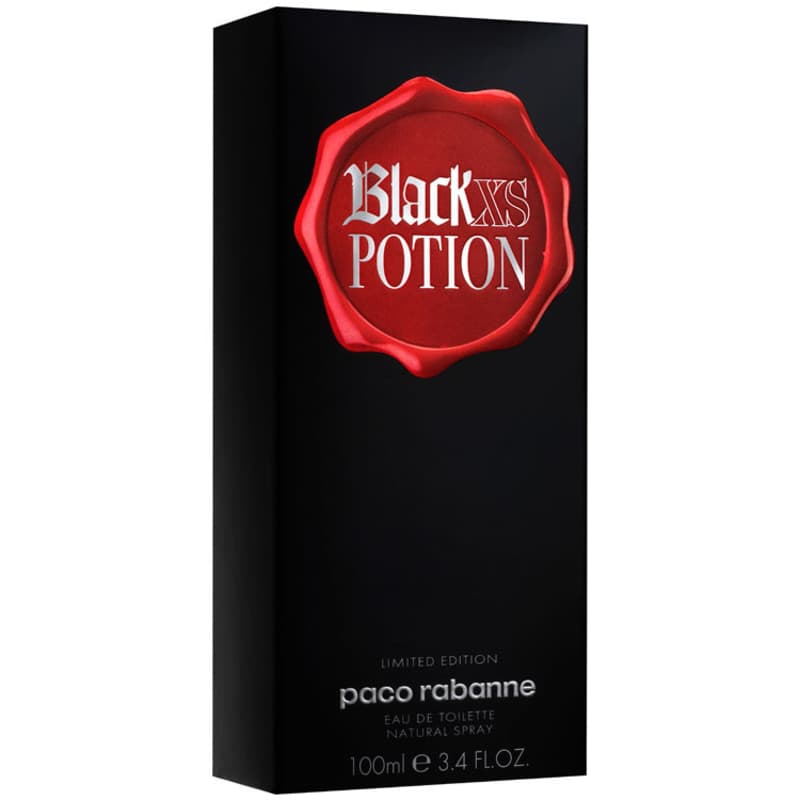 Black XS Potion Paco Rabanne Eau de Toilette - Perfume Masculino 100ml