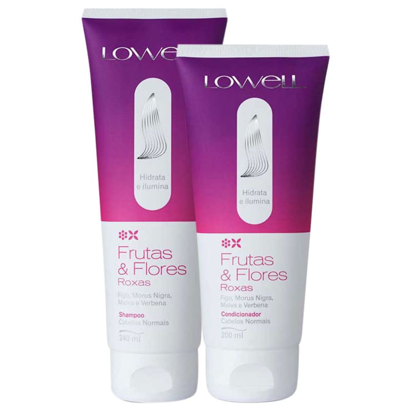Kit Lowell Frutas & Flores Roxas Duo (2 Produtos)