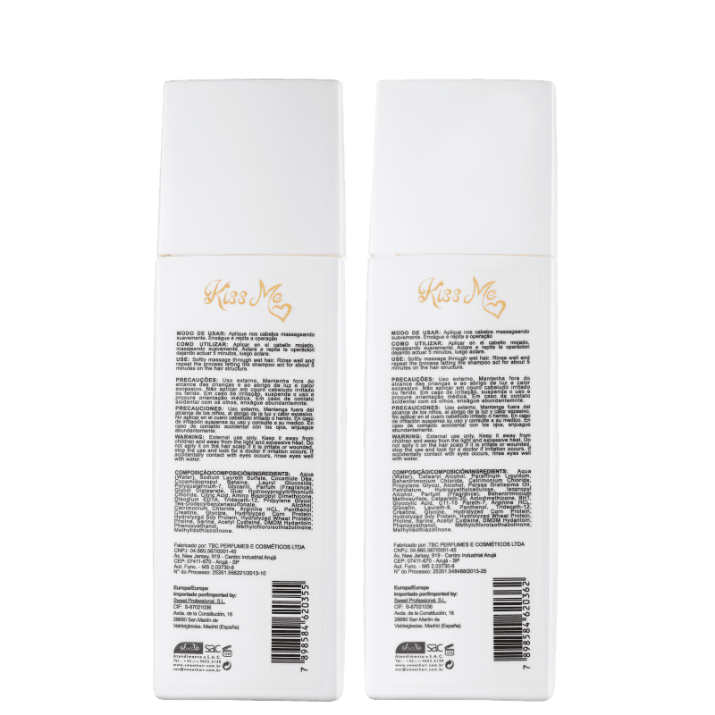 Kit Sweet Hair Kiss Me Curl Hair Duo (2 Produtos)
