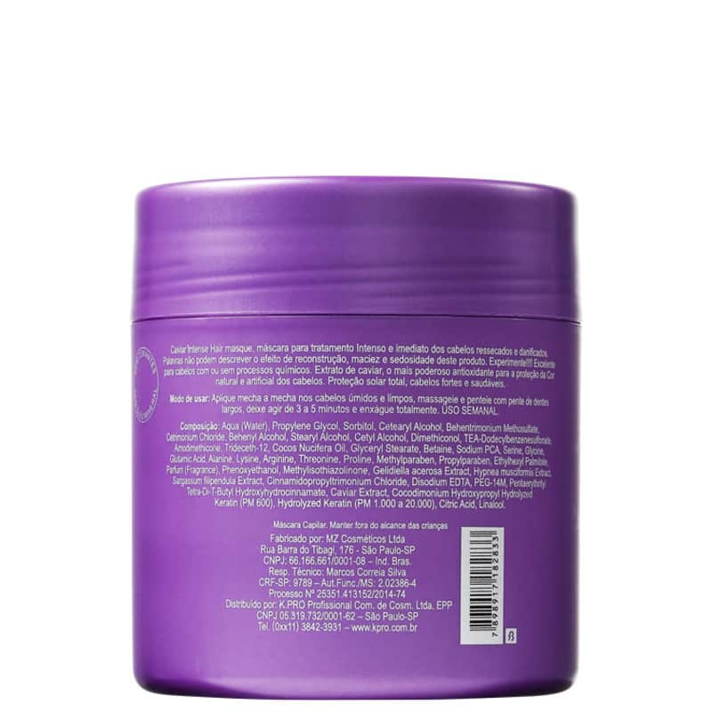 K.Pro Caviar - Máscara de Reconstrução 500g