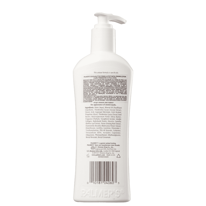 Palmer's Cocoa Butter Formula Post Natal - Loção Firmadora Pós-Parto 250ml