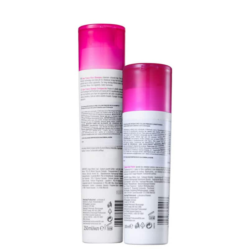 Kit Schwarzkopf Professional BC Bonacure Color Freeze Rich Duo (2 Produtos)