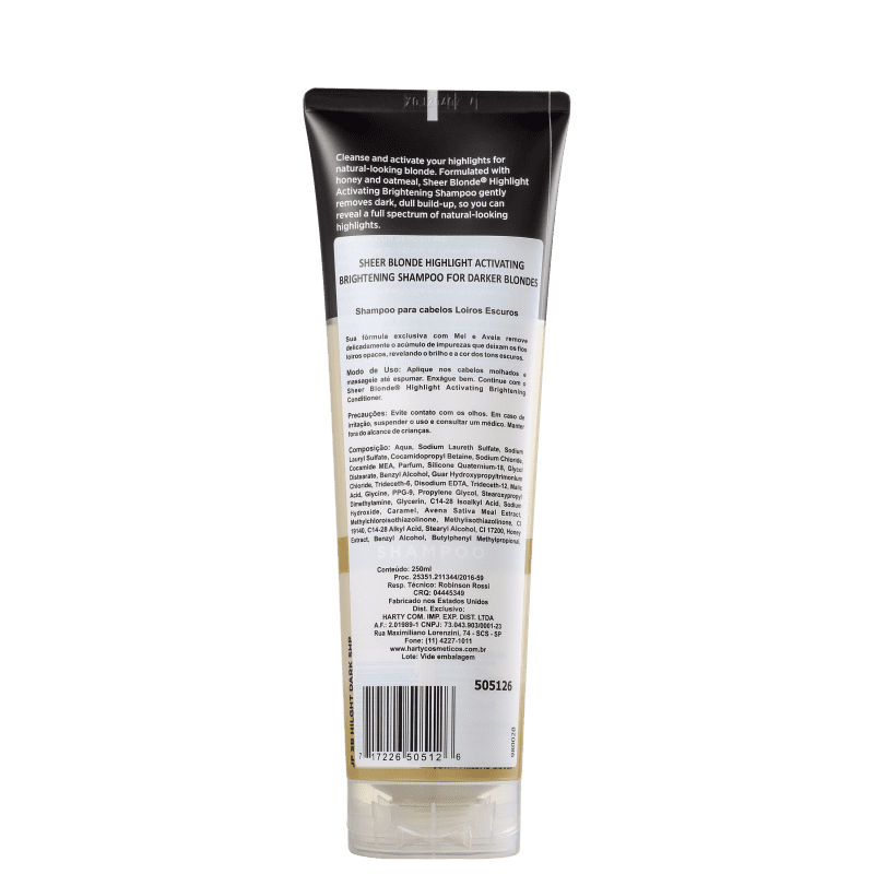 John Frieda Sheer Blonde Highlight Activating Darker Blondes - Shampoo 250ml