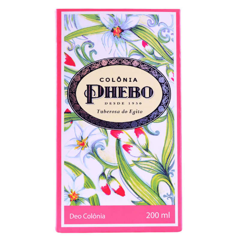 Tuberosa do Egito Phebo Eau de Cologne - Perfume Unissex 200ml
