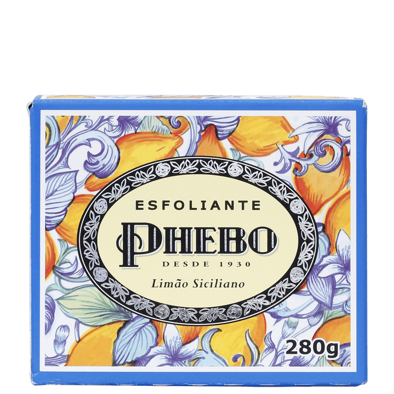 Phebo Mediterrâneo Limão Siciliano - Esfoliante Corporal 280g