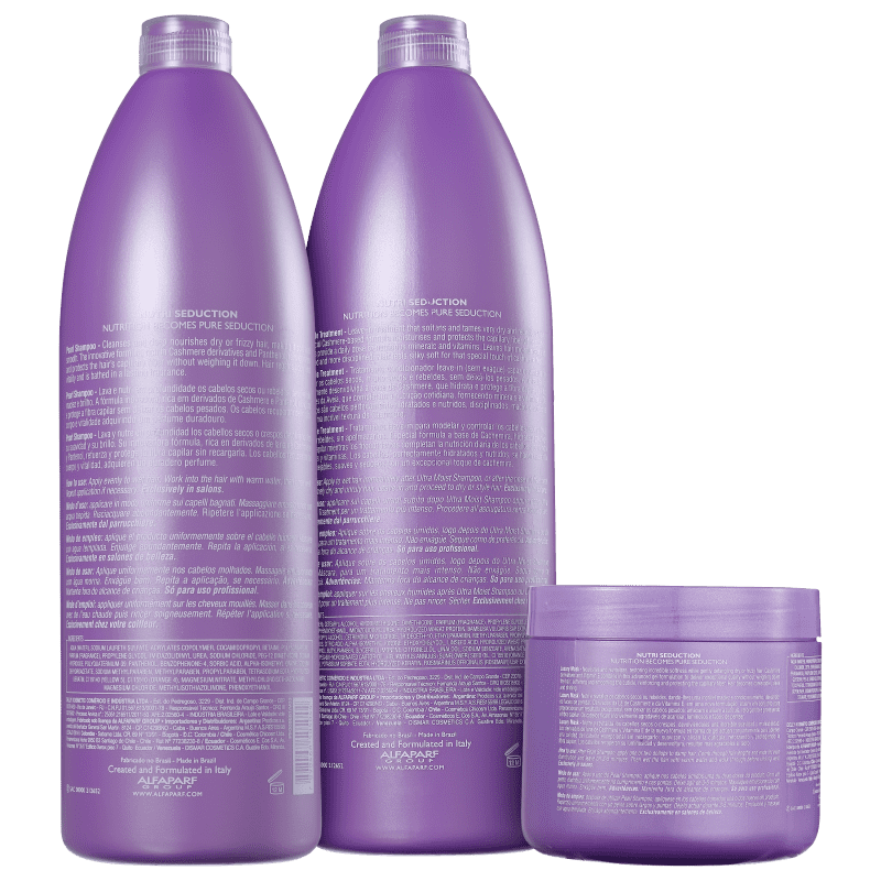 Kit Alfaparf Nutri Seduction Deep Nutrition Salon (3 Produtos)