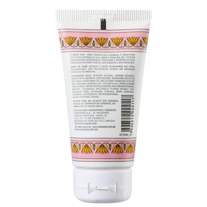 Granado Terrapeutics Calêndula - Creme para as Mãos 50ml