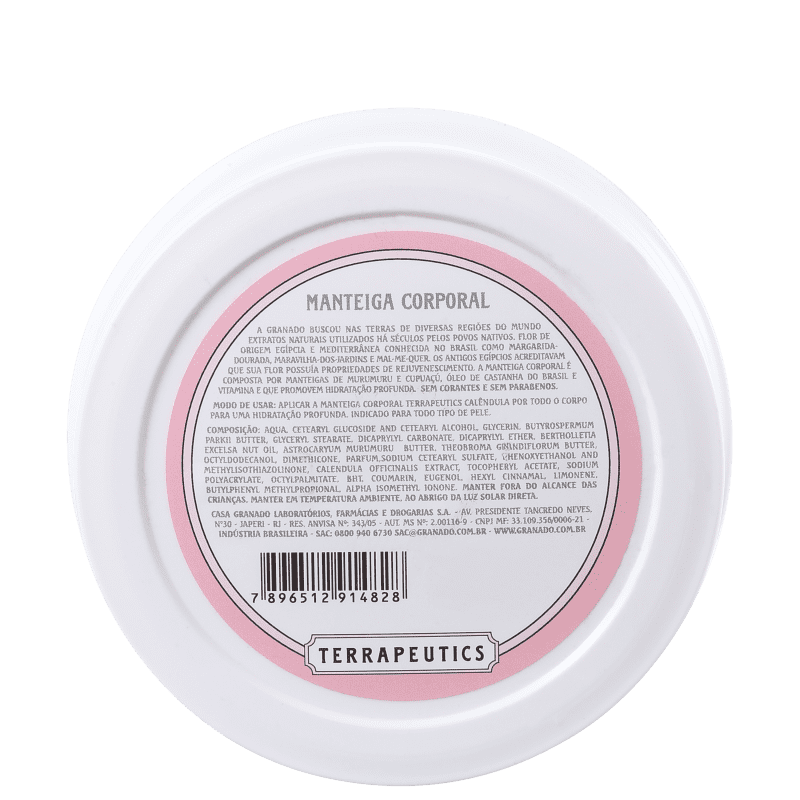Granado Terrapeutics Calêndula - Manteiga Hidratante Corporal 200g
