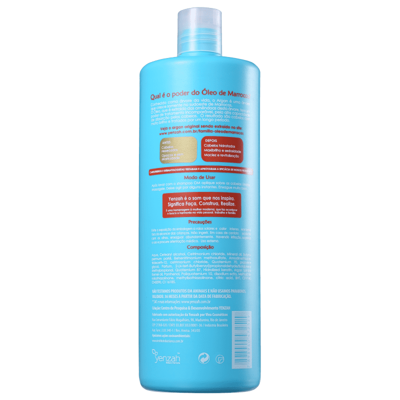 Yenzah OM Óleo de Marrocos - Condicionador 1000ml