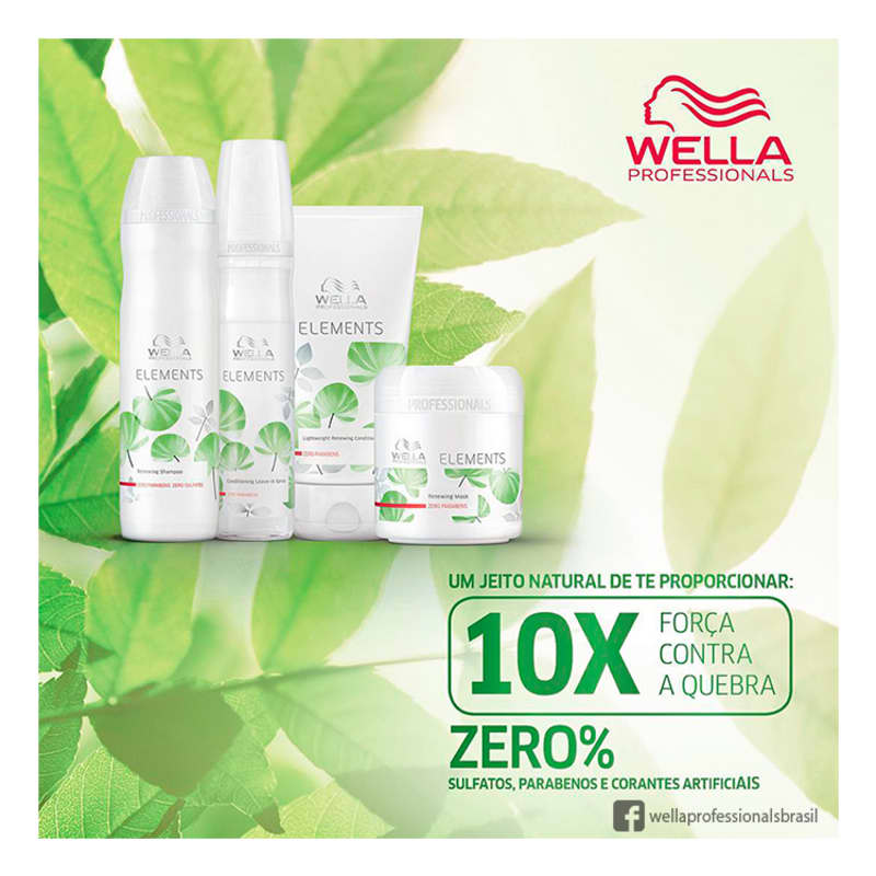 Kit Wella Professionals Elements Renewing Full (4 Produtos)