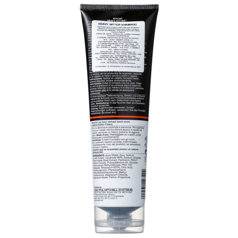Paul Mitchell Mitch Heavy Hiter - Shampoo Antirresíduo 250ml