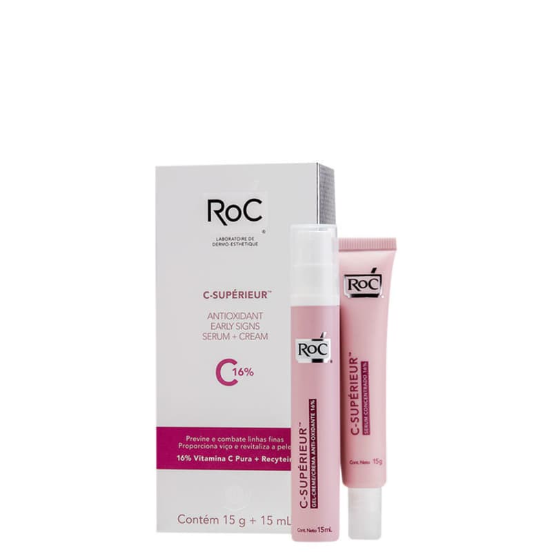 Kit RoC C-Supérieur Antioxidante Concentrado (2 produtos)