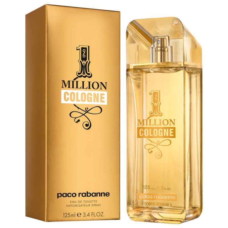 1 Million Cologne Paco Rabanne Eau de Toilette - Perfume Masculino 125ml