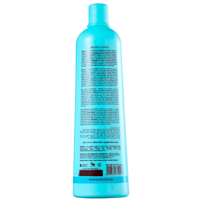 Richée Professional BB Cream - Shampoo Antirresíduos 1000ml