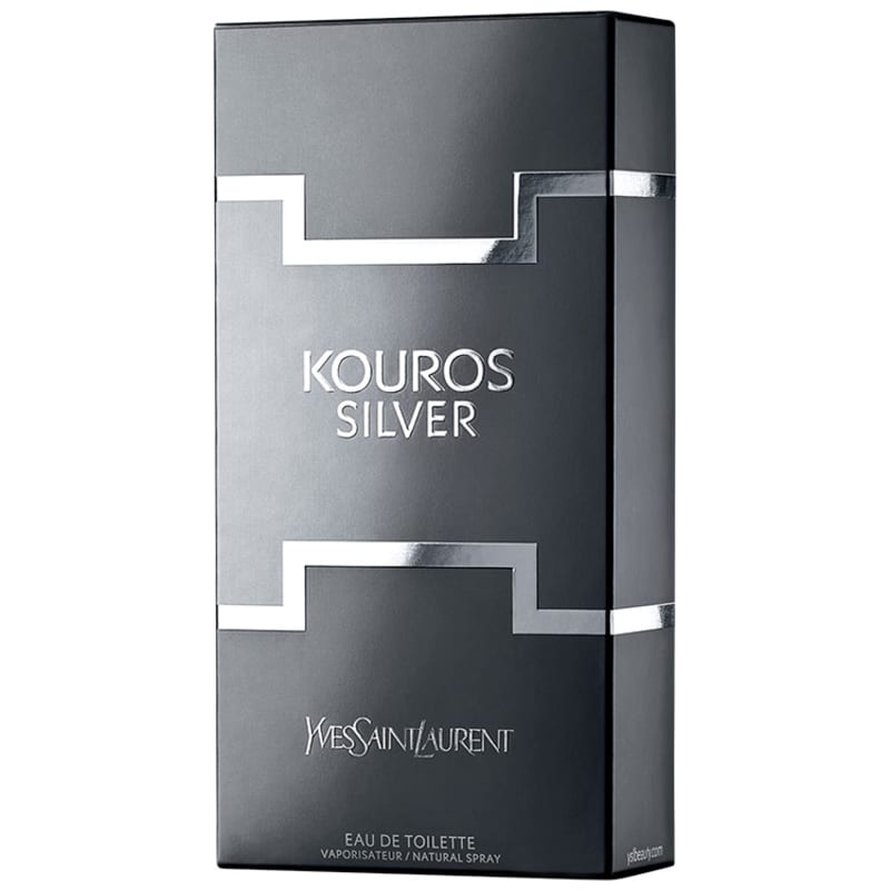 Kouros Silver Yves Saint Laurent Eau de Toilette - Perfume Masculino 50ml