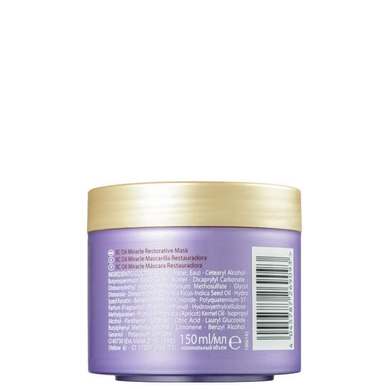 Schwarzkopf Professional BC Bonacure Oil Miracle Barbary Fig - Máscara de Nutrição 150ml
