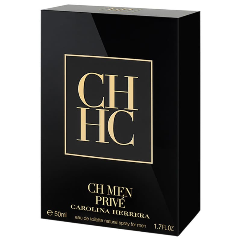 CH Men Privé Carolina Herrera Eau de Toilette - Perfume Masculino 50ml