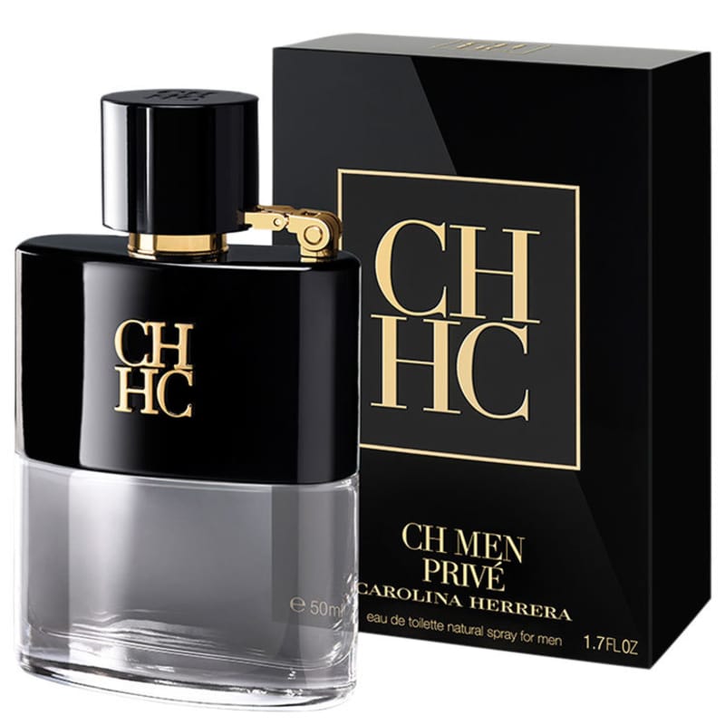 CH Men Privé Carolina Herrera Eau de Toilette - Perfume Masculino 50ml
