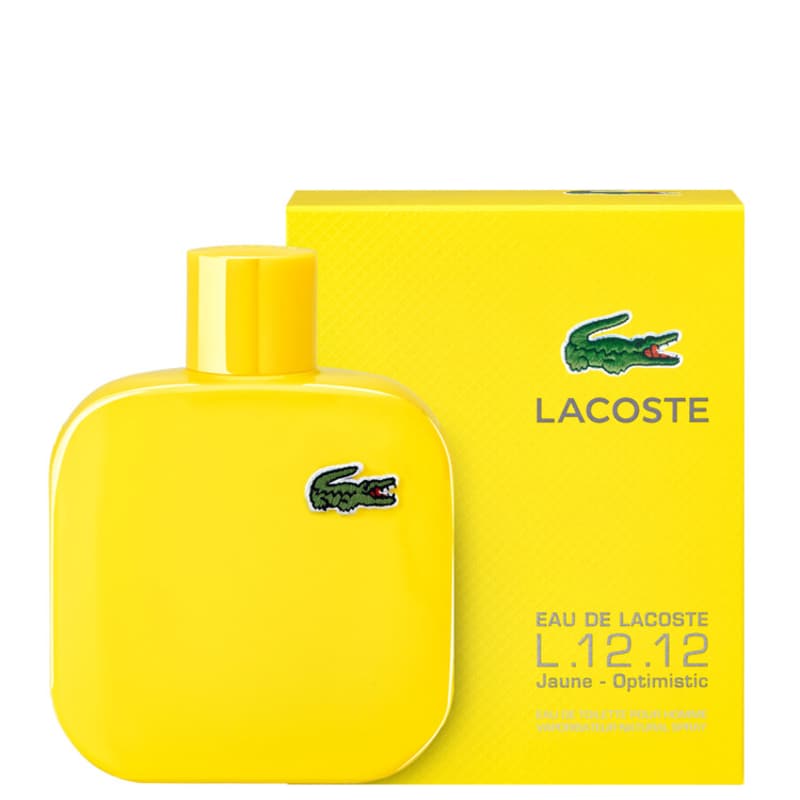 L.12.12 Jaune Lacoste Eau de Toilette - Perfume Masculino 50ml