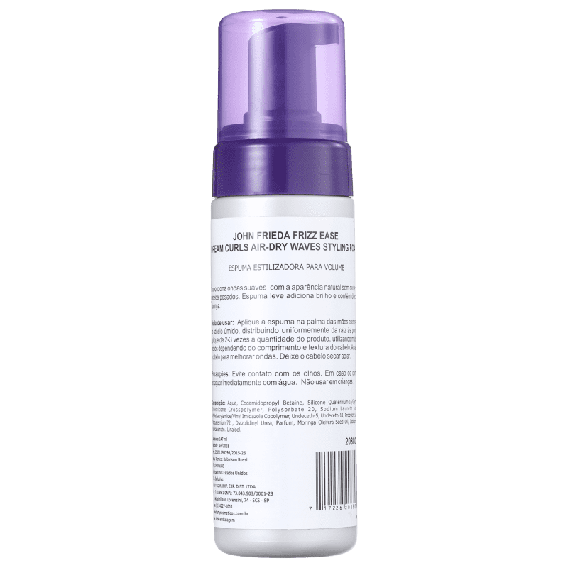 John Frieda Frizz-Ease Dream Curls Air-Dry Waves - Mousse 147ml