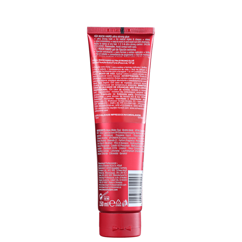 Schwarzkopf OSIS+ Texture Rock-Hard - Gel Texturizador 150ml