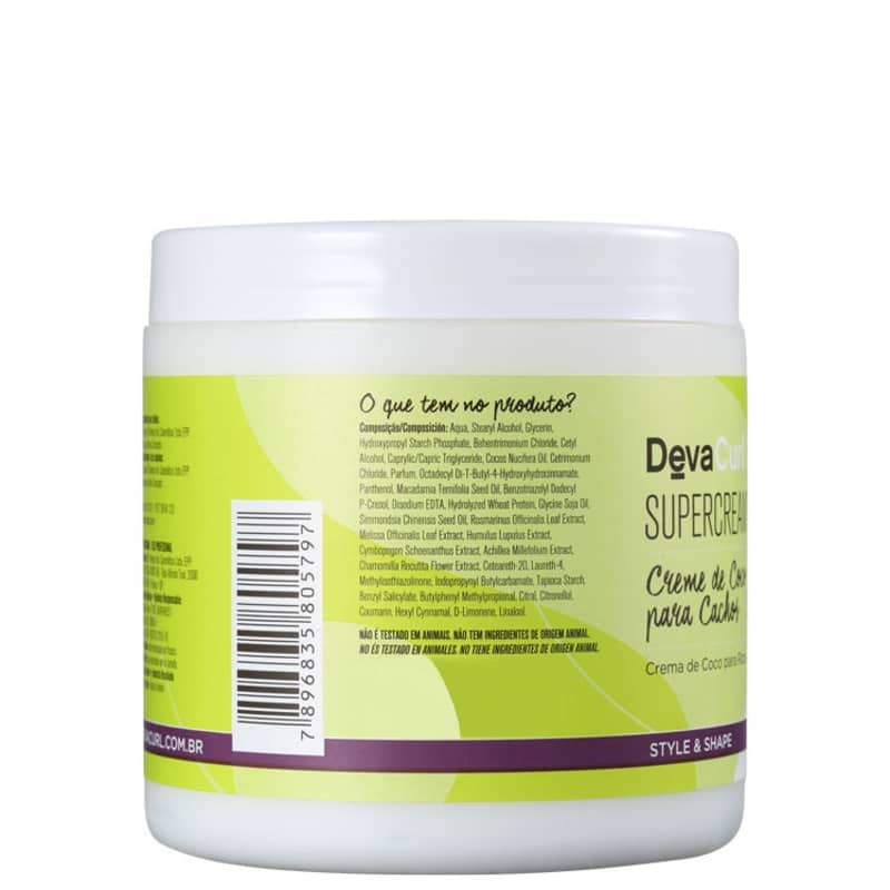 Deva Curl Supercream - Ativador de Cachos 500g