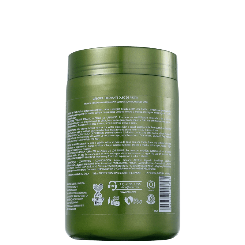 Máscara Argan Oil System 1000g