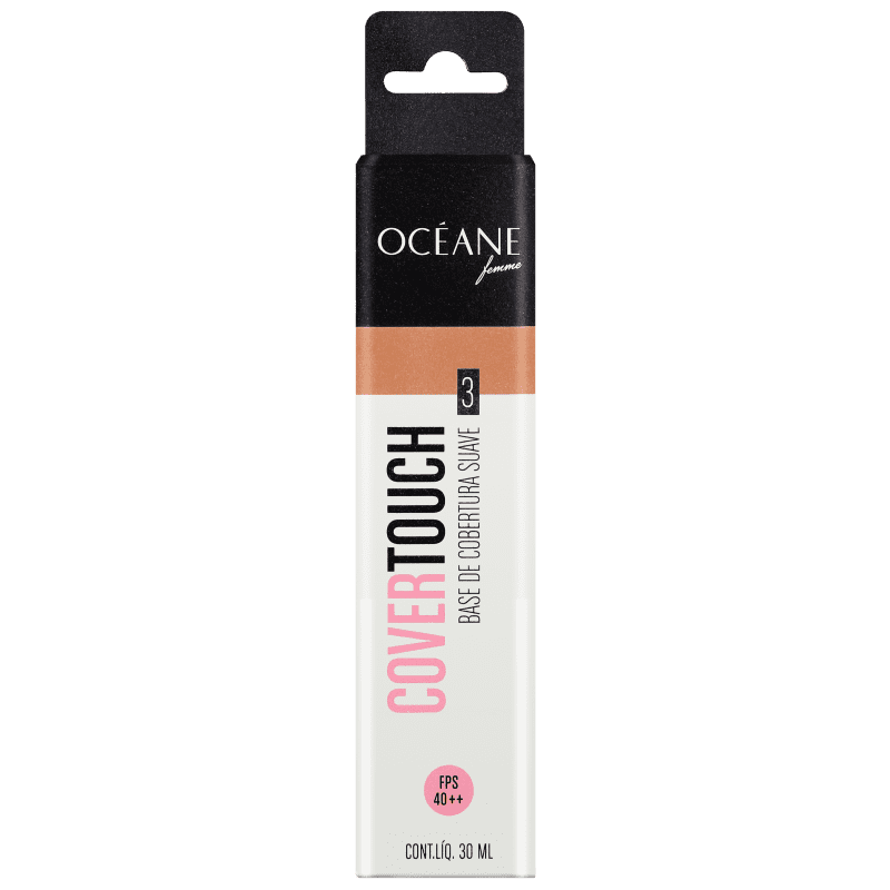 Océane Cover Touch FPS 40 3 - Base Líquida 30ml