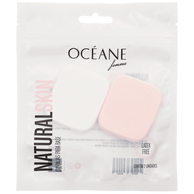 Océane Natural Skin - Esponja para Base (2 unidades)