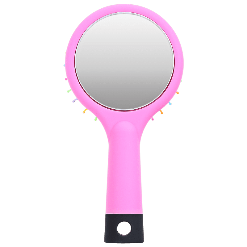 Rainbow Brush Rosa - Mini Escova de Cabelo