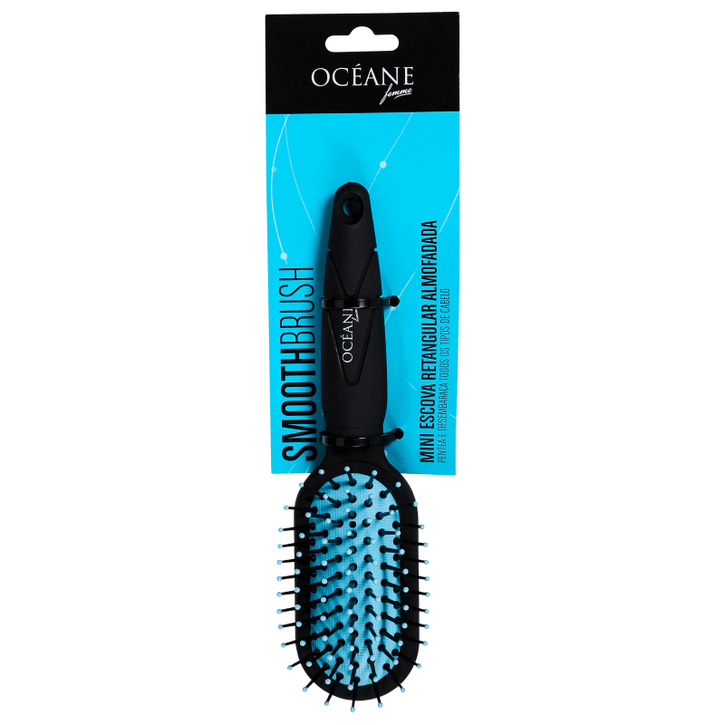 Smooth Brush Azul - Mini Escova de Cabelo