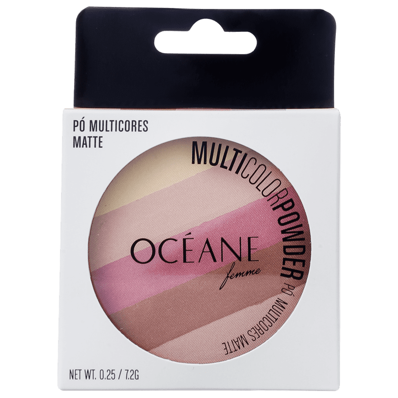 Océane Multicolor Powder Matte - Pó 3 em 1 7,2g