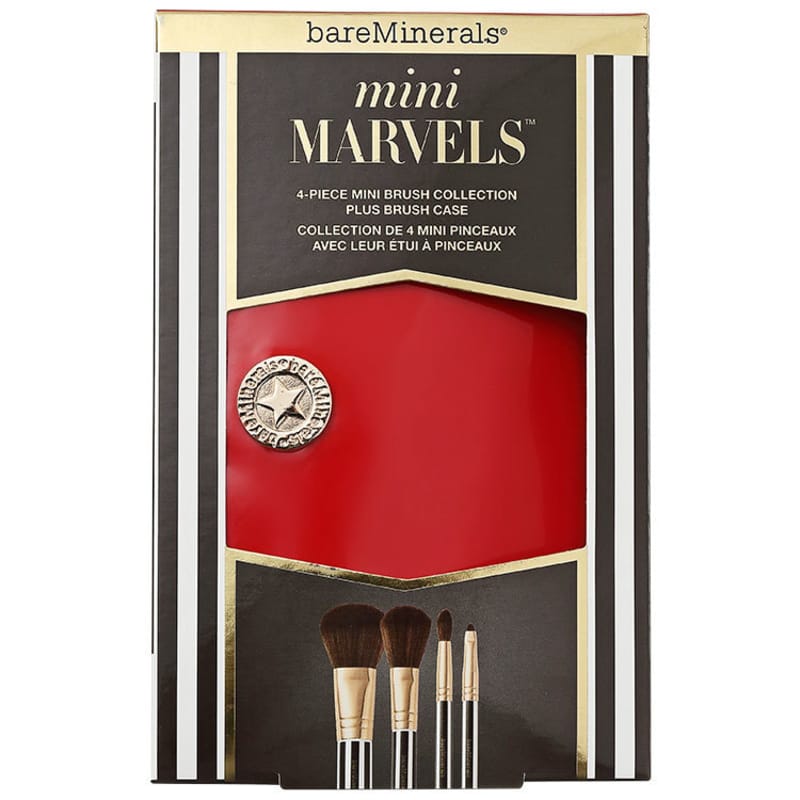 Kit bareMinerals Mini Marvels Collection Pincéis (4 Produtos)