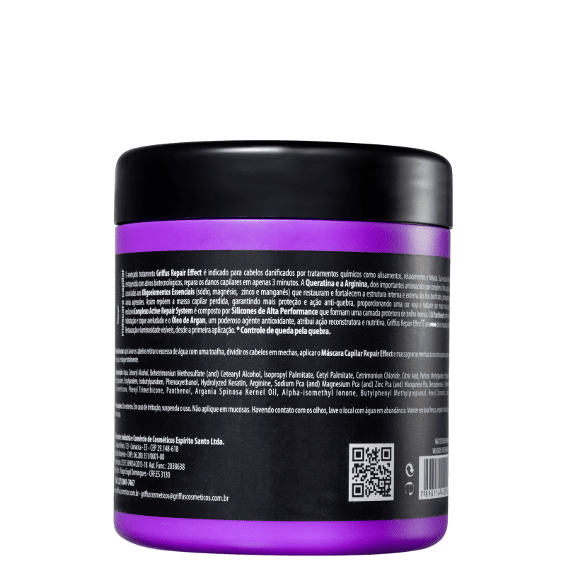 Griffus Repair Effect - Máscara Capilar 500g