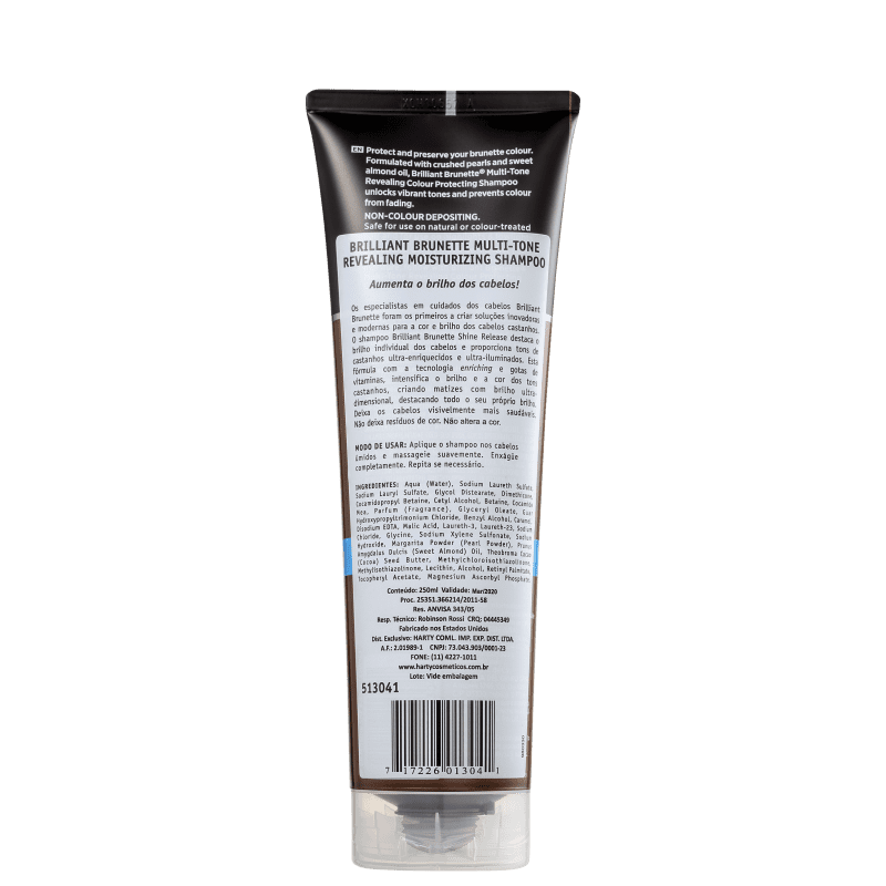 John Frieda Brilliant Brunette Moisturizing - Shampoo 250ml