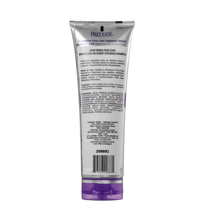 John Frieda Frizz-Ease Miraculous Recovery - Shampoo 250ml