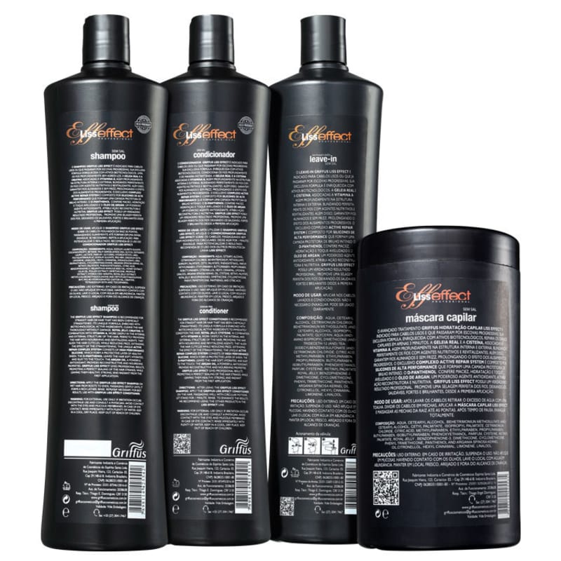 Kit Griffus Liss Effect Complete (4 Produtos)