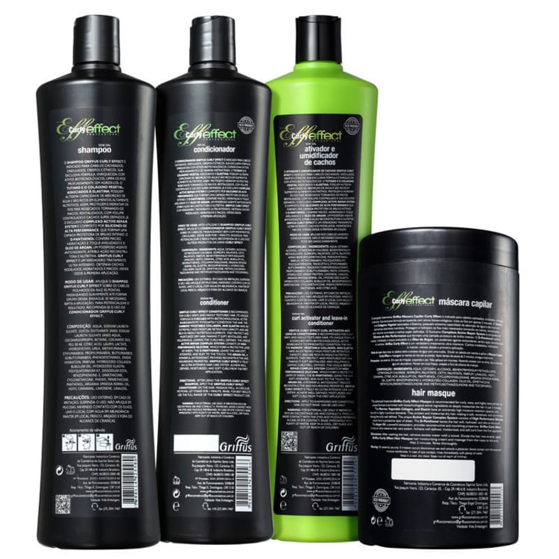 Kit Griffus Curly Effect Complete (4 Produtos)