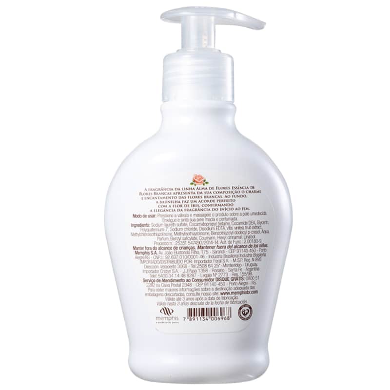 Alma de Flores Essência de Flores Brancas - Sabonete Líquido 275ml