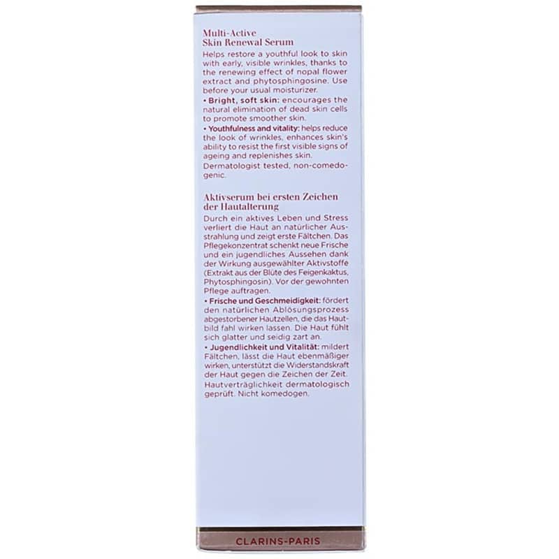 Clarins Multi-Active Skin Renewal - Sérum Anti-Idade 30ml