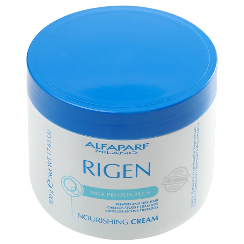 Alfaparf Rigen Milk Protein Plus - Máscara de Nutrição 500g